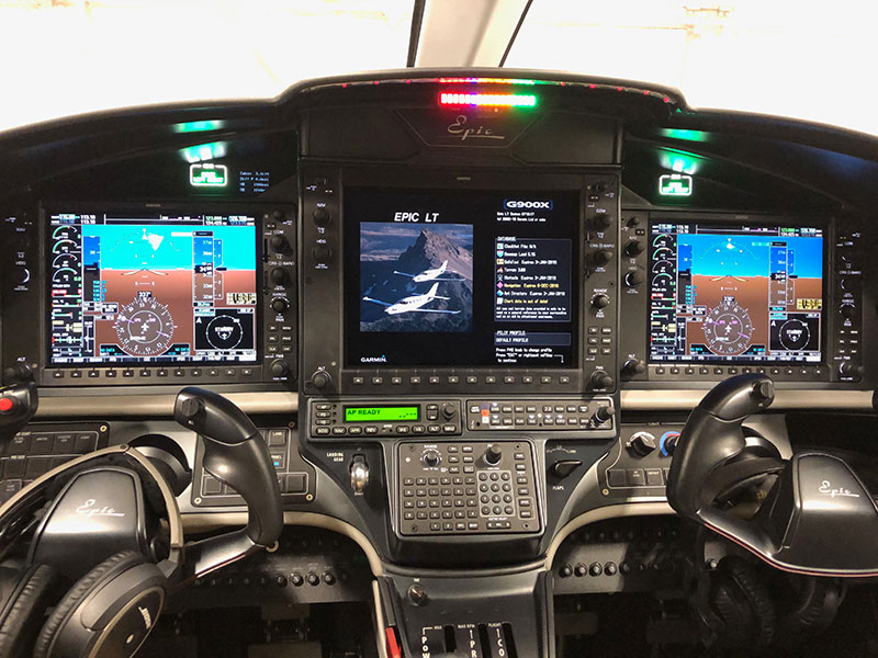 Alpha Systems AOA Merlin Installed in an Epic LT